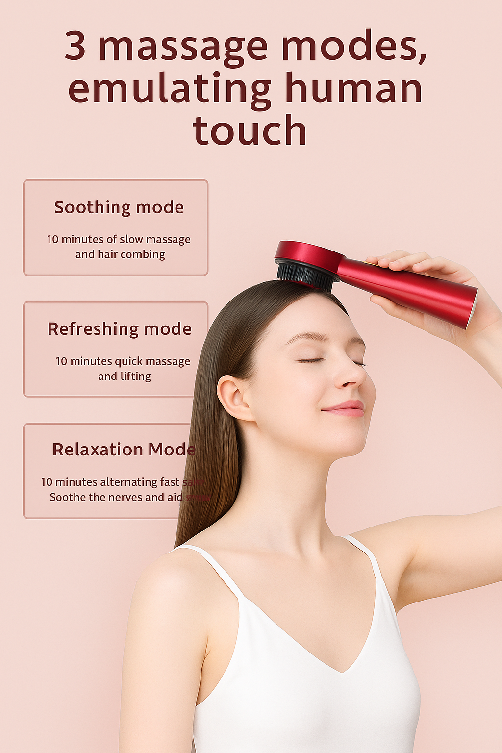 Red light Hair massager Hair Care