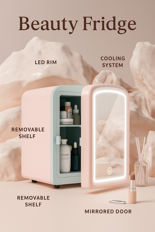 Beauty Mini Fridge for Skin Care