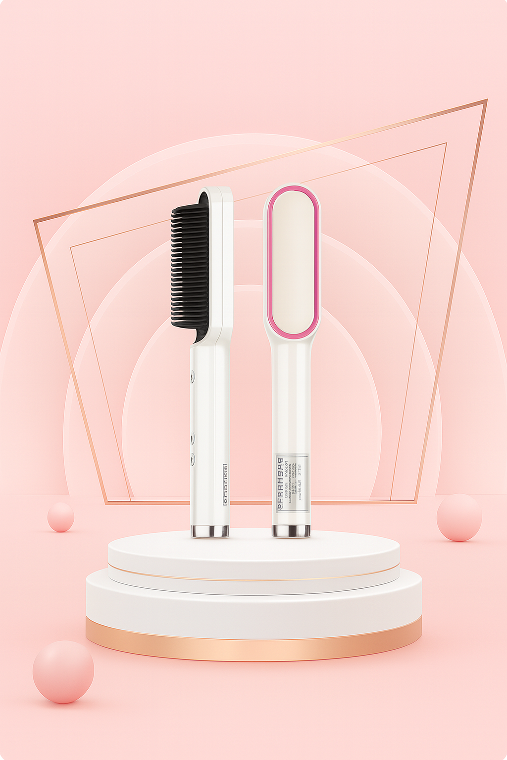 LuxeFit Beauty Curler Hair Stick with Straight Hair Comb