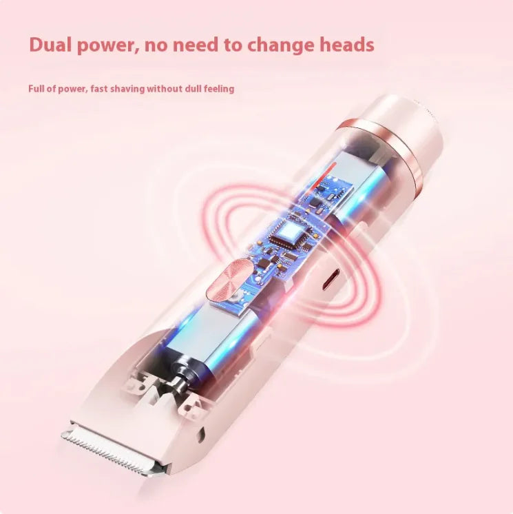 Luxe 2-in-1 Women's Electric Hair Remover